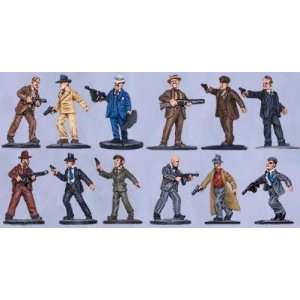  Gang Land Gangsters Thugs (Box 2) Toys & Games