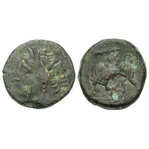  Syracuse, Sicily, Hieron II, 275   215 B.C.; Bronze AE 17 