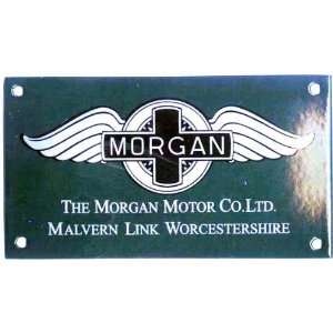  Morgan Stove Enamelled Badge (green)