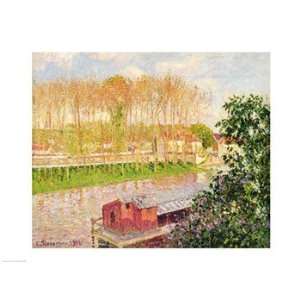  Sunset at Moret sur Loing, 1901   Poster by Camille 