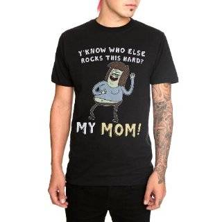 Regular Show Muscle Man My Mom T Shirt