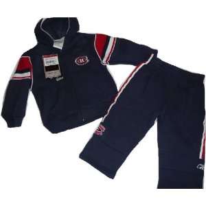 Montreal Canadiens Infant Baby 2pc 24 Months Hooded Sweatshirt & Pants 