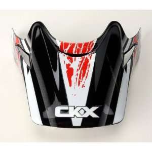  CKX Black/Red/White Whip Visor