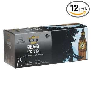 Adanim Earl Grey Tea, 1.32 Ounce Boxes (Pack of 12)  