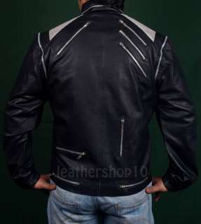 michael jackson leather jacket beat it! XS  5XL!Available in PU/Faux 