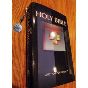  Holy Bible Plus Metal Bookmark with a Butterfly etched 