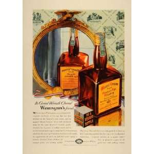  1936 Ad Mount Vernon Rye Whiskey National Distillers 