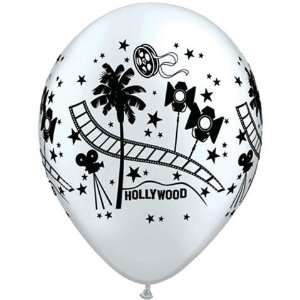   Hollywood Stars Around Balloons (25 ct) (25 per package) Toys & Games