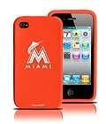 MIAMI MARLINS SILICONE IPHONE 4 & 4S PHONE COVER CASE