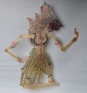 Exquisite Indian shadow puppet (extremely scarce) J1057  