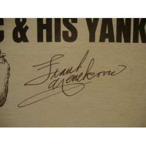  Yankovic, Frankie LP Signed Autograph Who Stole The 