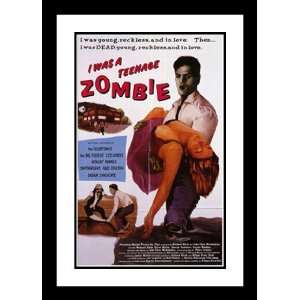  I Was a Teenage Zombie 20x26 Framed and Double Matted 