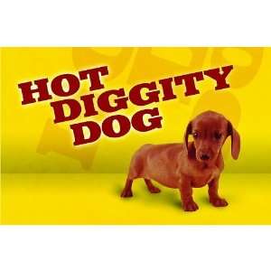 Hot Diggity Dog Greeting Card Little Gifts