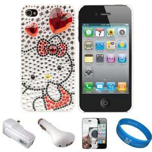  Case for Newest Apple iPhone 4S Latest Generation and iPhone 4 