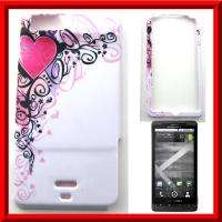 Heart&Vines Phone Case Cover for Motorola Droid X MB810  