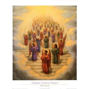  Gospel Choir of Angels Finest LAMINATED Print Tim Ashkar 