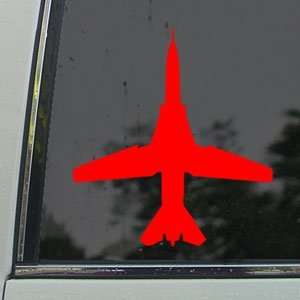  MiG 23 Flogger Fighter USSR Red Decal Window Red Sticker 