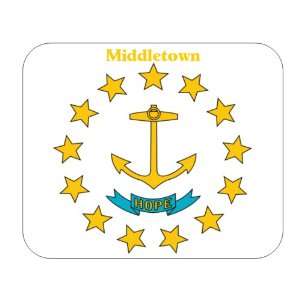  US State Flag   Middletown, Rhode Island (RI) Mouse Pad 