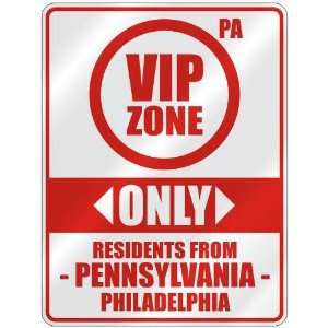   ONLY RESIDENTS FROM PHILADELPHIA  PARKING SIGN USA CITY PENNSYLVANIA