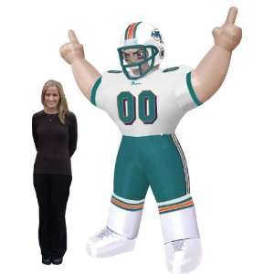 Miami Dolphins 8 Tall Tiny NFL Inflatable Merchandise:  