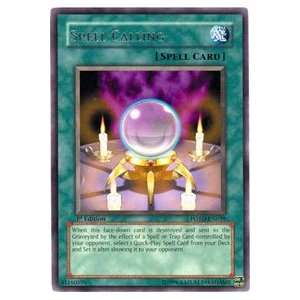  YuGiOh Power of the Duelist Spell Calling POTD EN039 Rare 