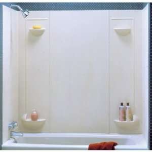  Everyday Essentials Veritek Tub Wall System Finish Bone 