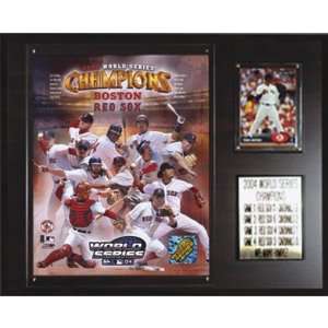  MLB Red Sox 2004 World Series Champions Plaque