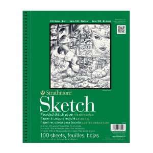  Strathmore 400 Recycled Sketch Pad 8x24.5 Landscape