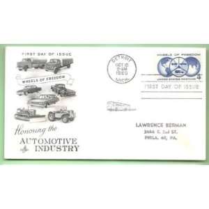  Postage US FDC 1960 Automotive Industry Detroit 