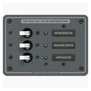   Position Toggle Circuit Breaker Panel (Black Switches) Electronics