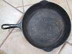   Erie 8 Slant Logo with Heat Ring Iron Skillet NICE Level CLEAN
