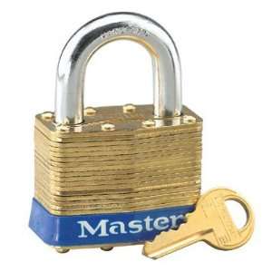  Master lock No. 2 Laminated Brass Pin Tumbler Padlocks 