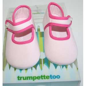    Trumpettetoo Girls Pink Dance Maryjanes Size 6 9 Months Baby