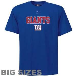  New York Giants Royal Blue Big Sizes Critical Victory II 