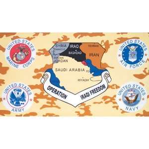   Flag   Operation Iraqi Freedom Desert Storm