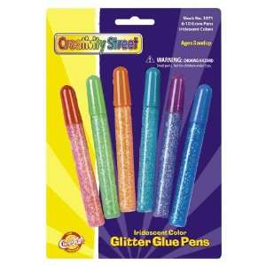  Glitter Glue Pens Iridescent Colors
