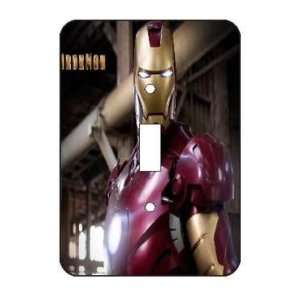 Iron Man Light Switch Plate Cover!! Brand New