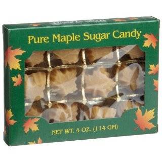 Butternut Mountain Farm Pure Maple Sugar Candy, 4 Ounce Boxes (Pack of 