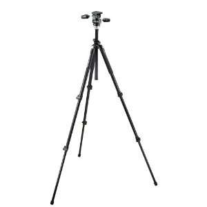  Manfrotto Pro 055XPROB Tripod (Black) Outfit with 804RC2 