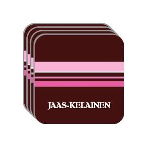 Personal Name Gift   JAAS KELAINEN Set of 4 Mini Mousepad Coasters 