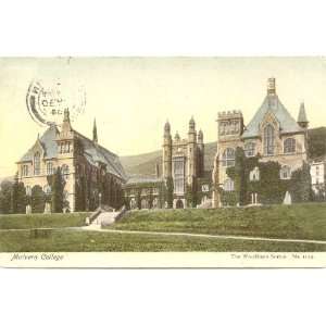   Vintage Postcard Malvern College Malvern England UK 