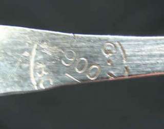 Vintage PERU Llama Sterling Silver Souvenir Spoon  