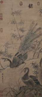 G942Chinese Scroll Painting by Jiang Tingxi  