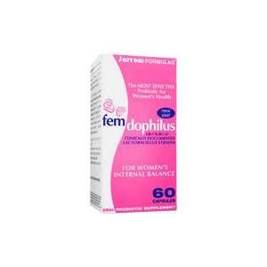 Fem Dophilus 5 Billion Per cap   For Womens Internal Balance, 60 caps