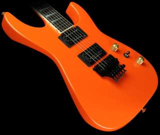 Jackson Custom Shop Exclusive SL2H V Soloist Electric Guitar Orange 