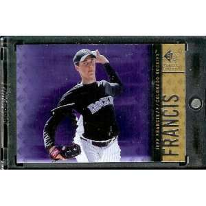   Jeff Francis / Rockies / MLB Trading Card:  Sports