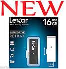 LEXAR Retrax 16GB High Speed USB JUMPDRIVE 16 GB Jump D