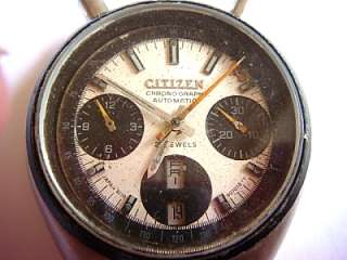 Citizen 67 9011 automatic 23 jewels chronograph defect  