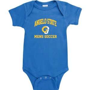  Angelo State Rams Royal Blue Mens Soccer Arch Baby 