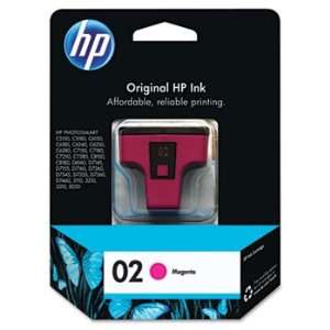  HP C8772WN   C8772WN (HP 02) Ink, 370 Page Yield, Magenta 